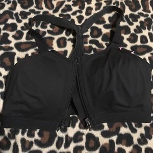 VS Sports Bra, zip front