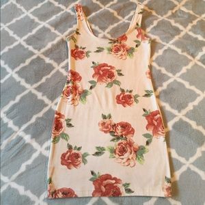 Floral print dress
