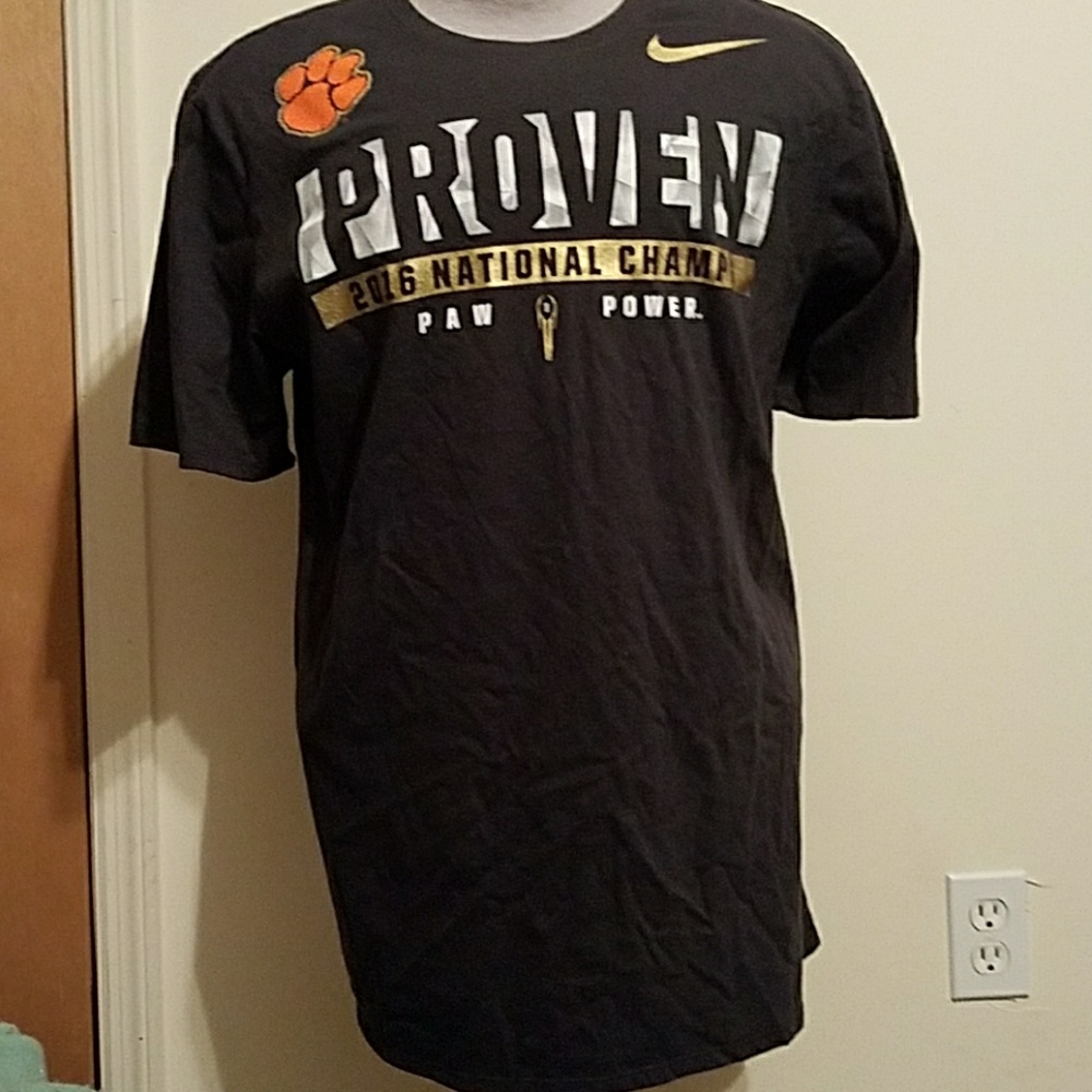Nike Clemson Proven 2016 National Champs Tee