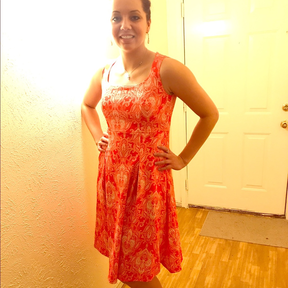 New Slinky Brand fit and flare dress size XS,