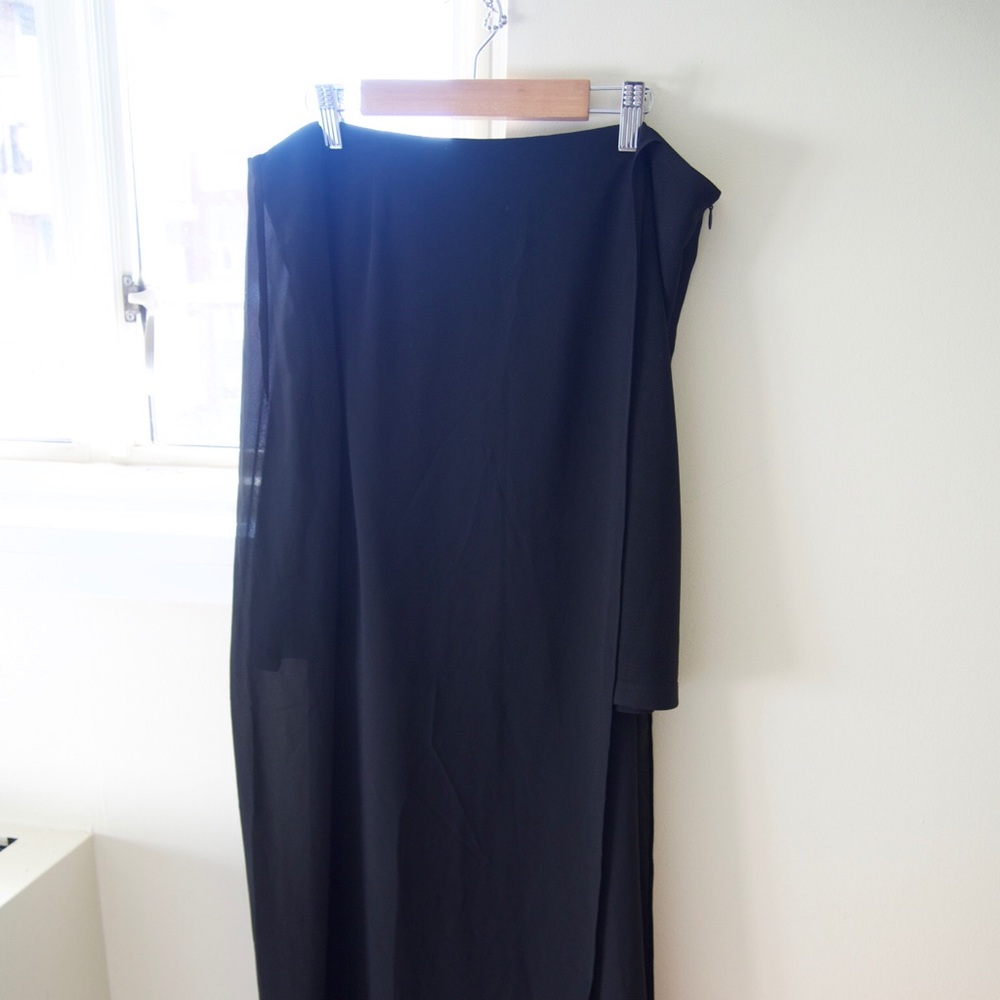 Forever 21 XL Sheer Maxi skirt