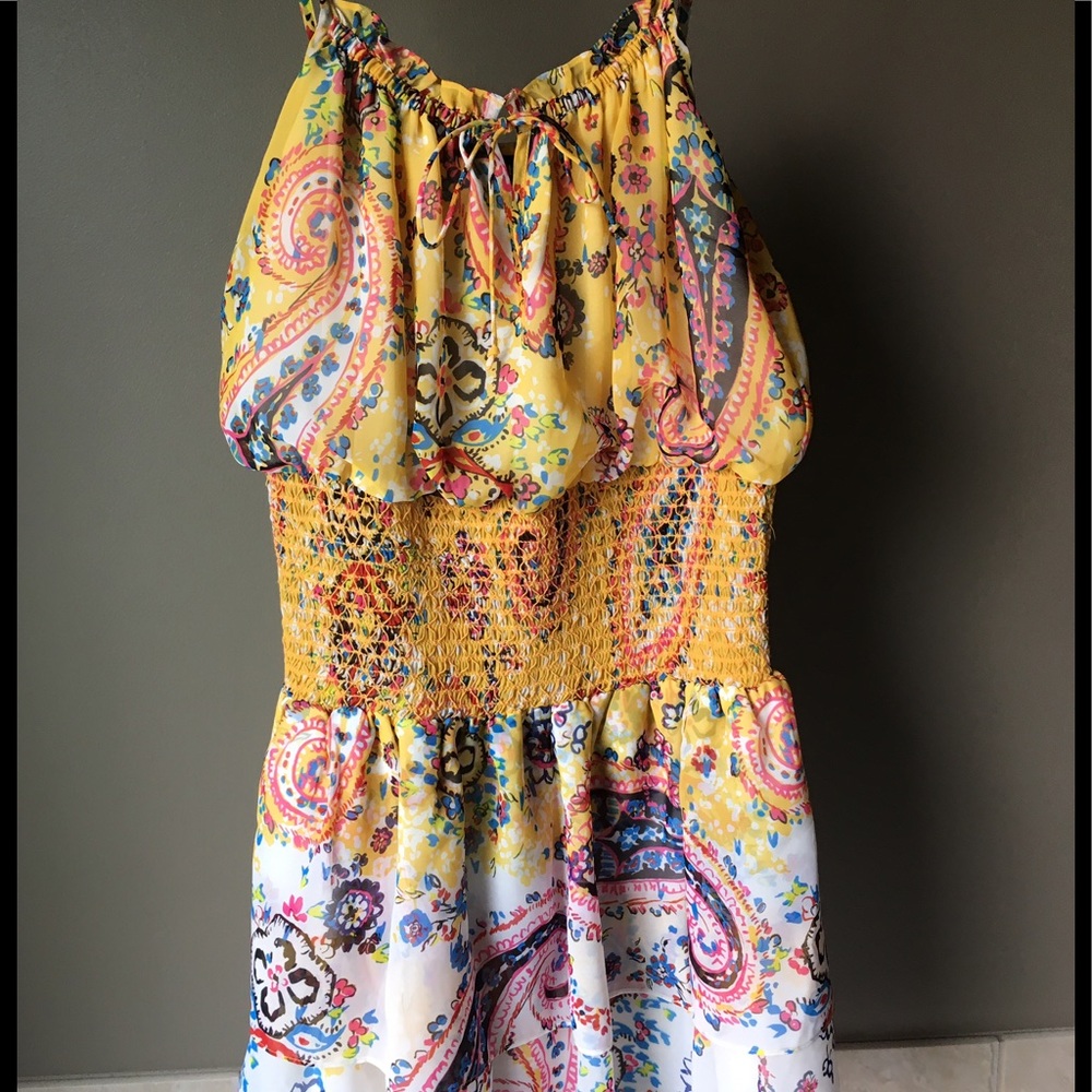 Bebe Ruffle Dress