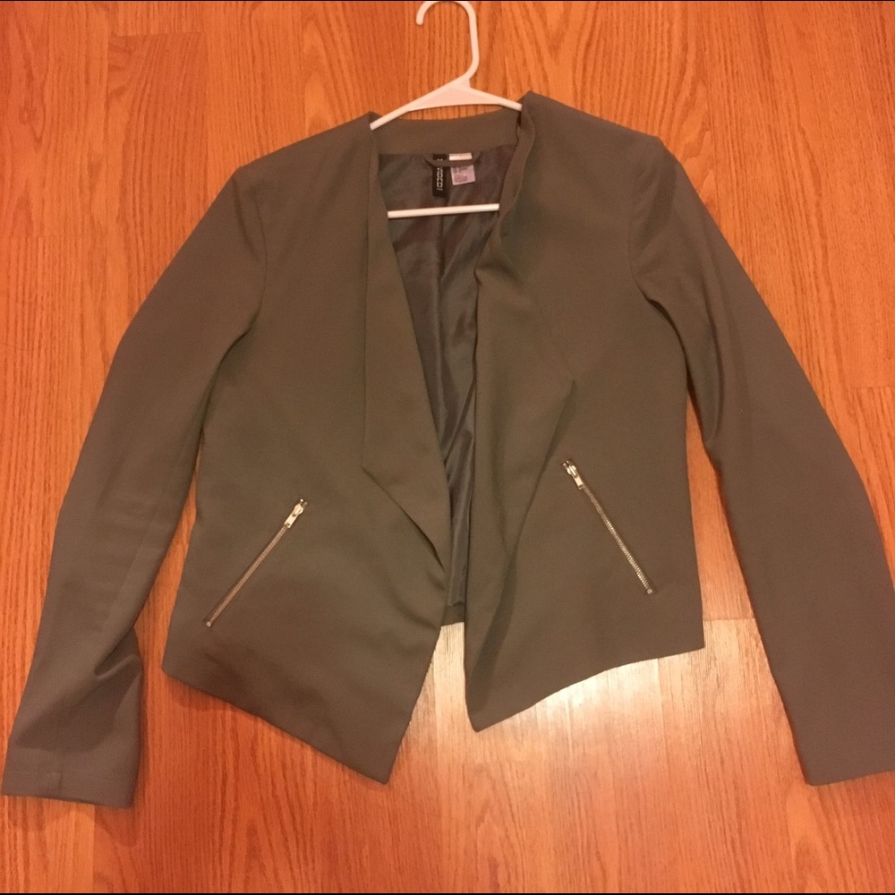 Olive green H&M Blazer