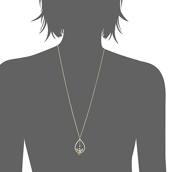 Betsey Johnson Heaven Sent Teardrop Orbital Angel - Picture 3 of 4