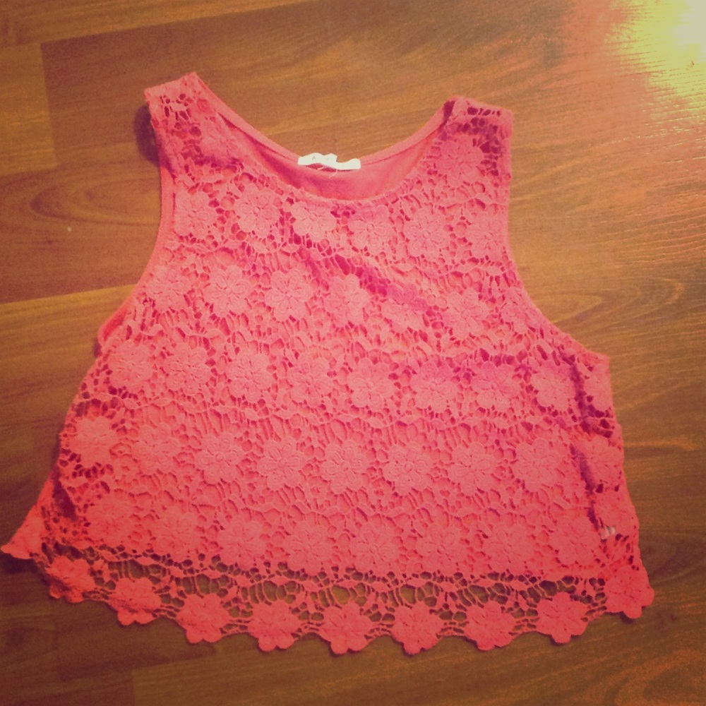 Pink top