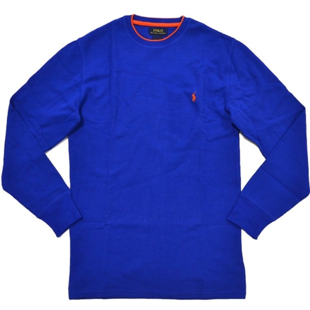Men's Long Sleeve Loungewear Polo