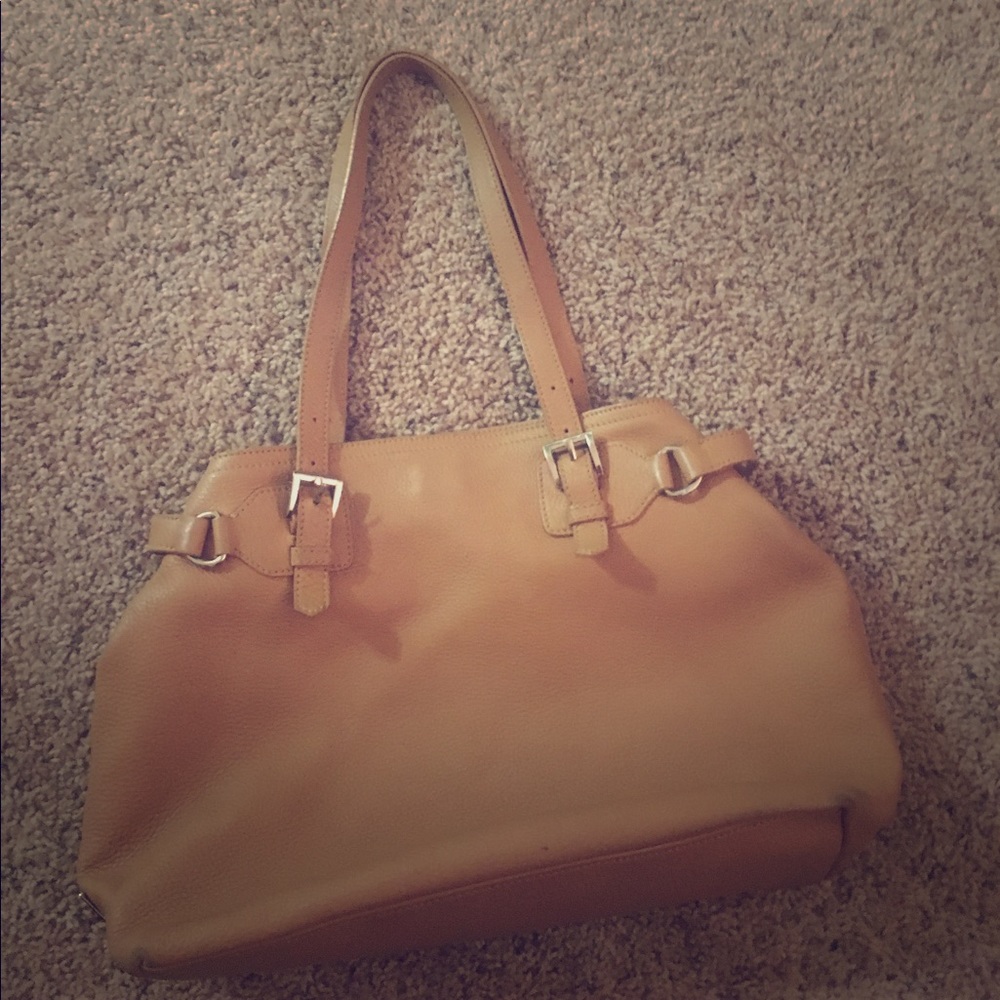 Item: Prada leather satchel (large)