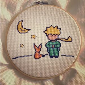 Little Prince cross stitch