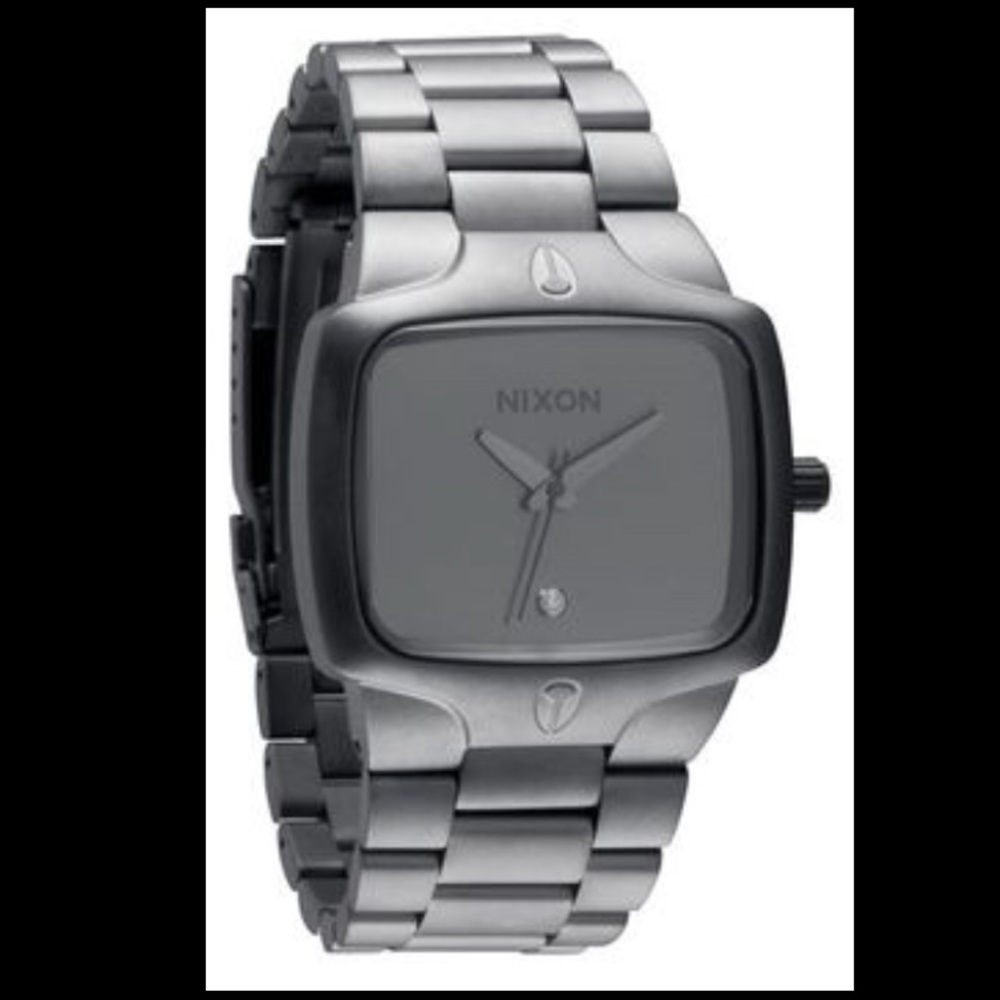 Nixon men's stainless steal wrist watch