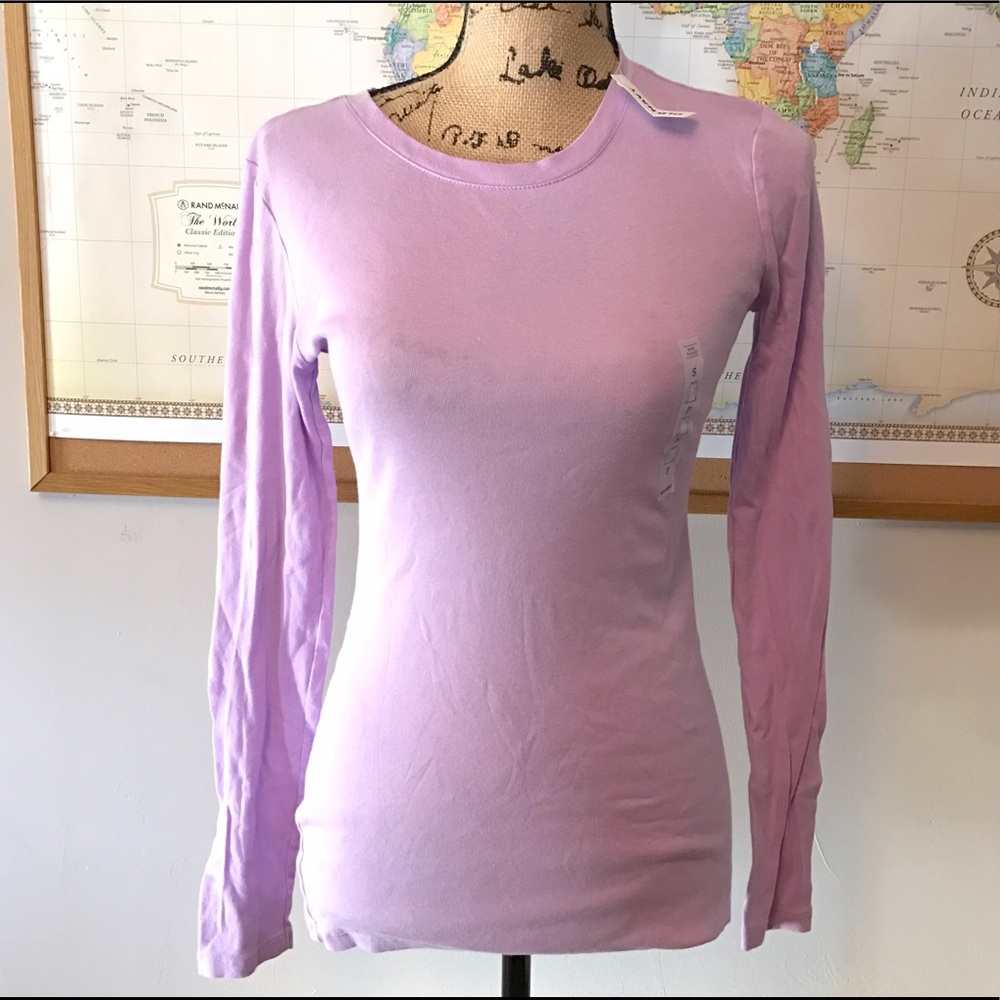 NEW Old Navy Long Sleeve Tee - Lavendar