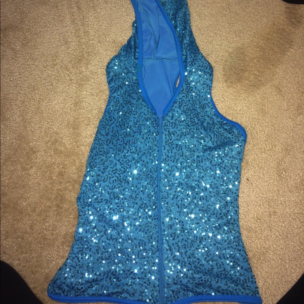 Sparkly Dance costume vest