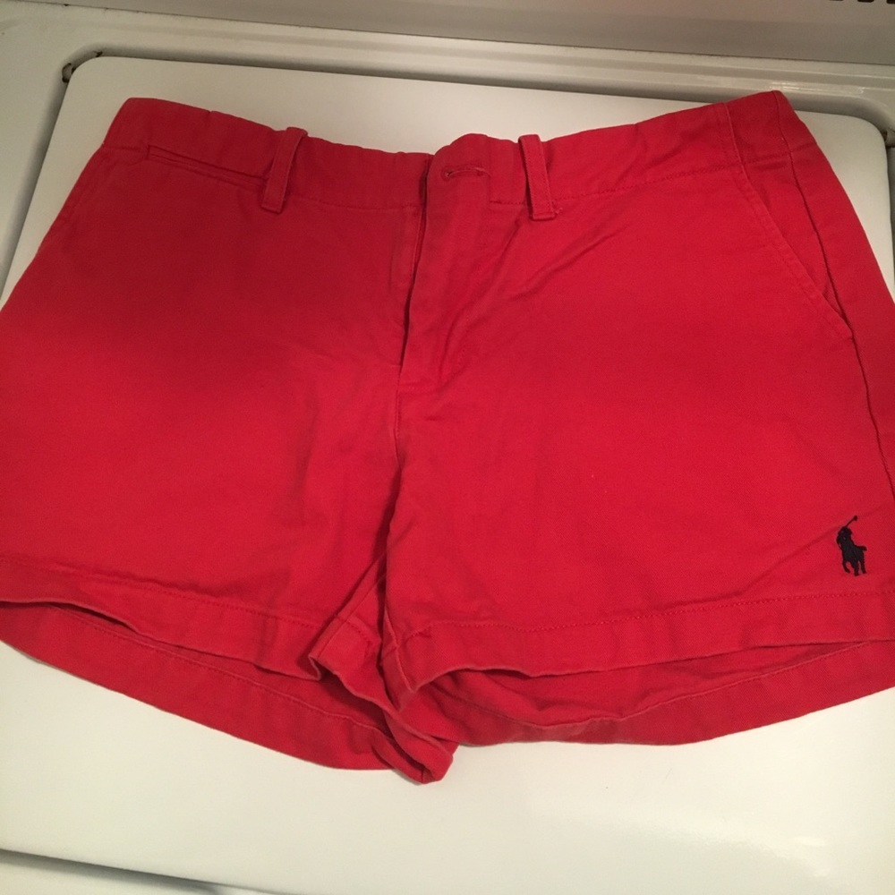 Ralph Lauren red shorts
