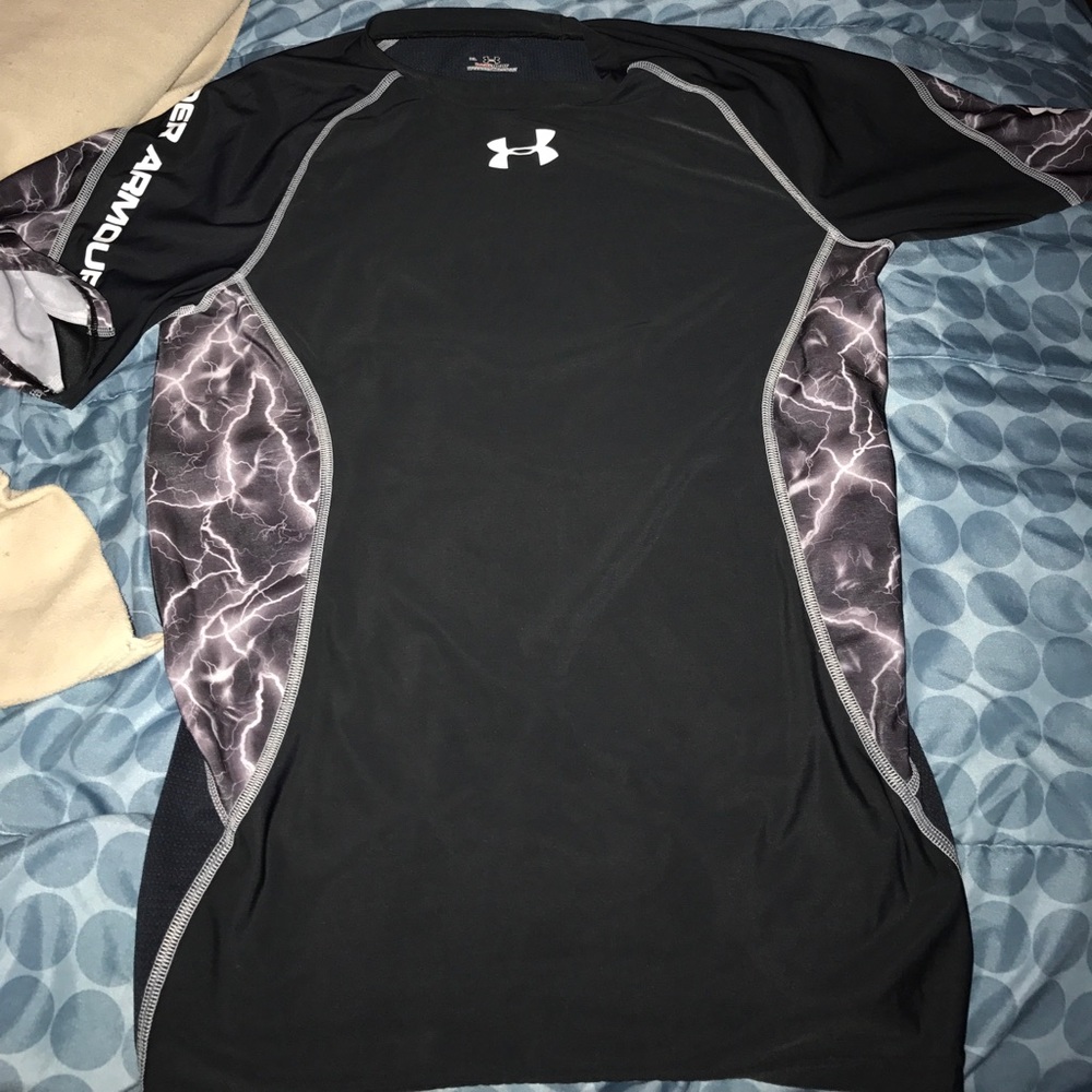 Under Armour Heat Gear Shirt Athletic Material XL
