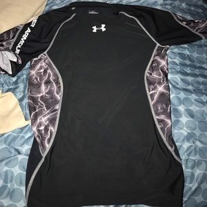 Under Armour Heat Gear Shirt Athletic Material XL