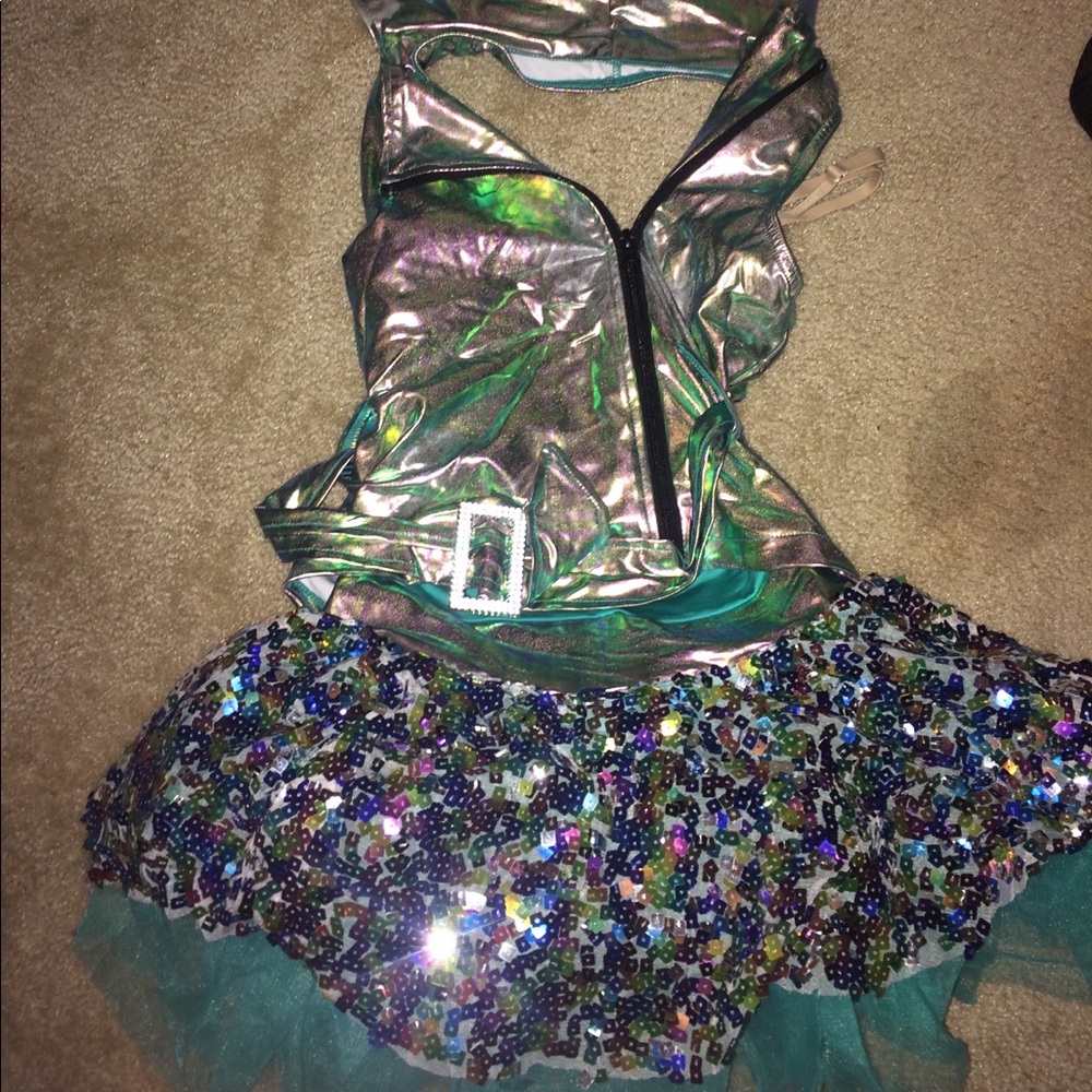 Sparkly dance costume