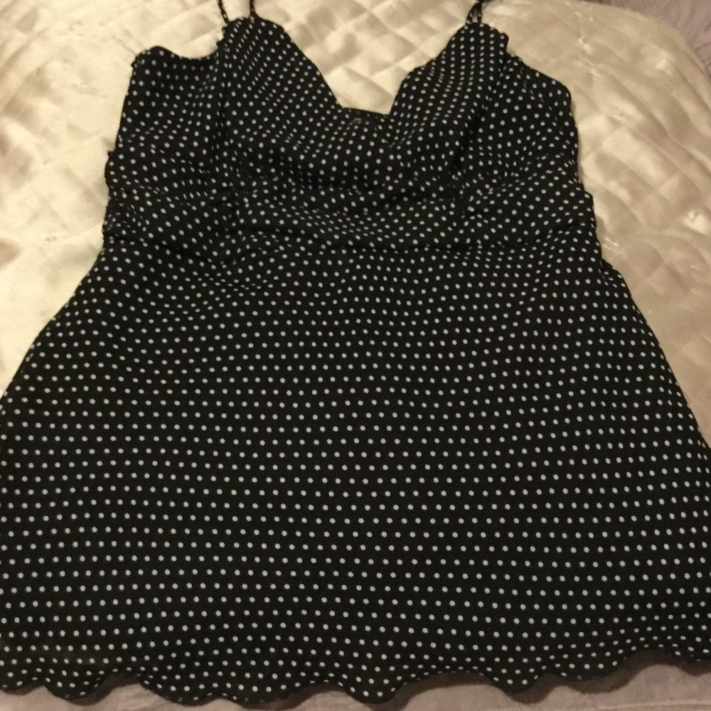 THX Polk Dot Spaghetti Strap Top