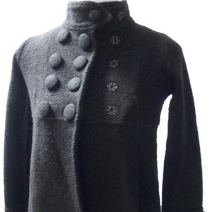 Zara Women's Black Wool Coat