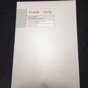 frank body coconut coffee scrub