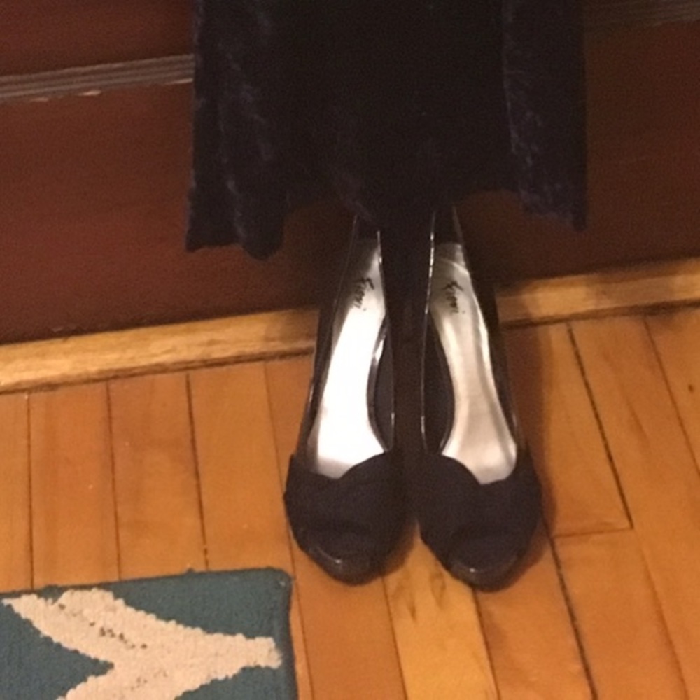 Dark Purple Pumps