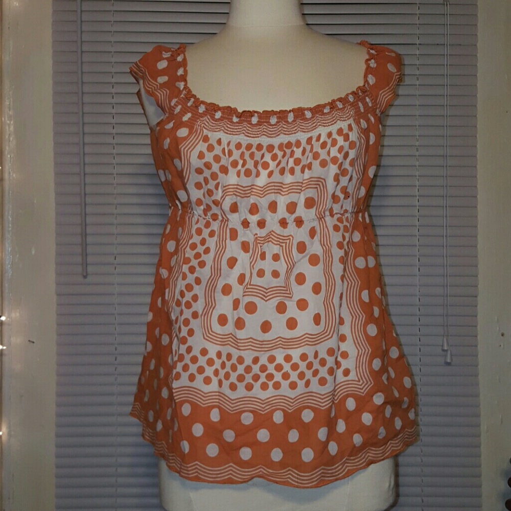 Poka Dotted shirt Lucky Brand