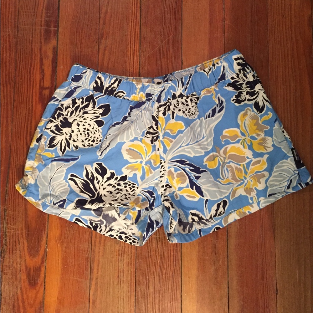 Patagonia floral boardie shorts