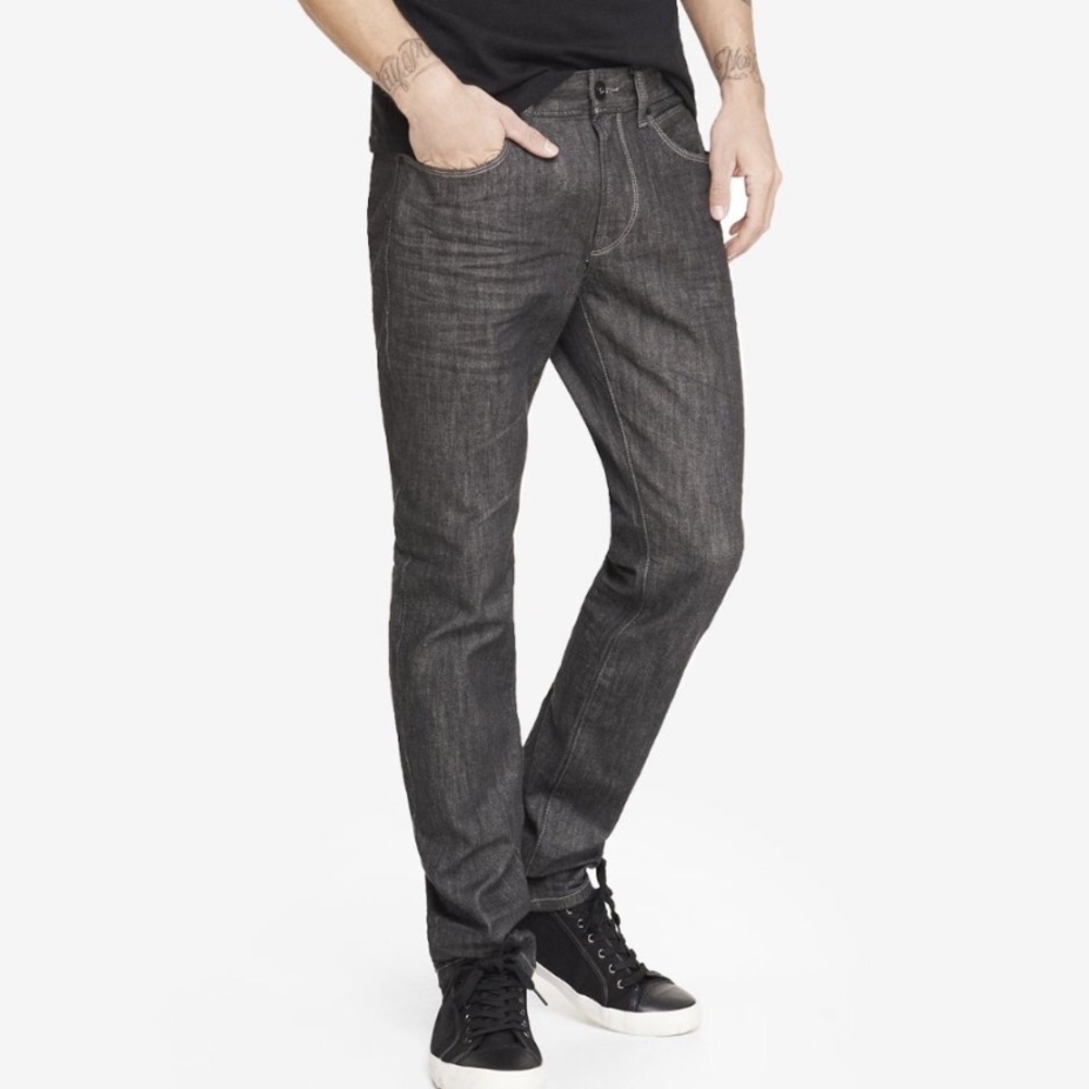 Men's gray Express jeans. Very good condition!