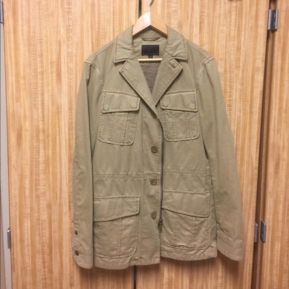 Banana Republic Military Coat
