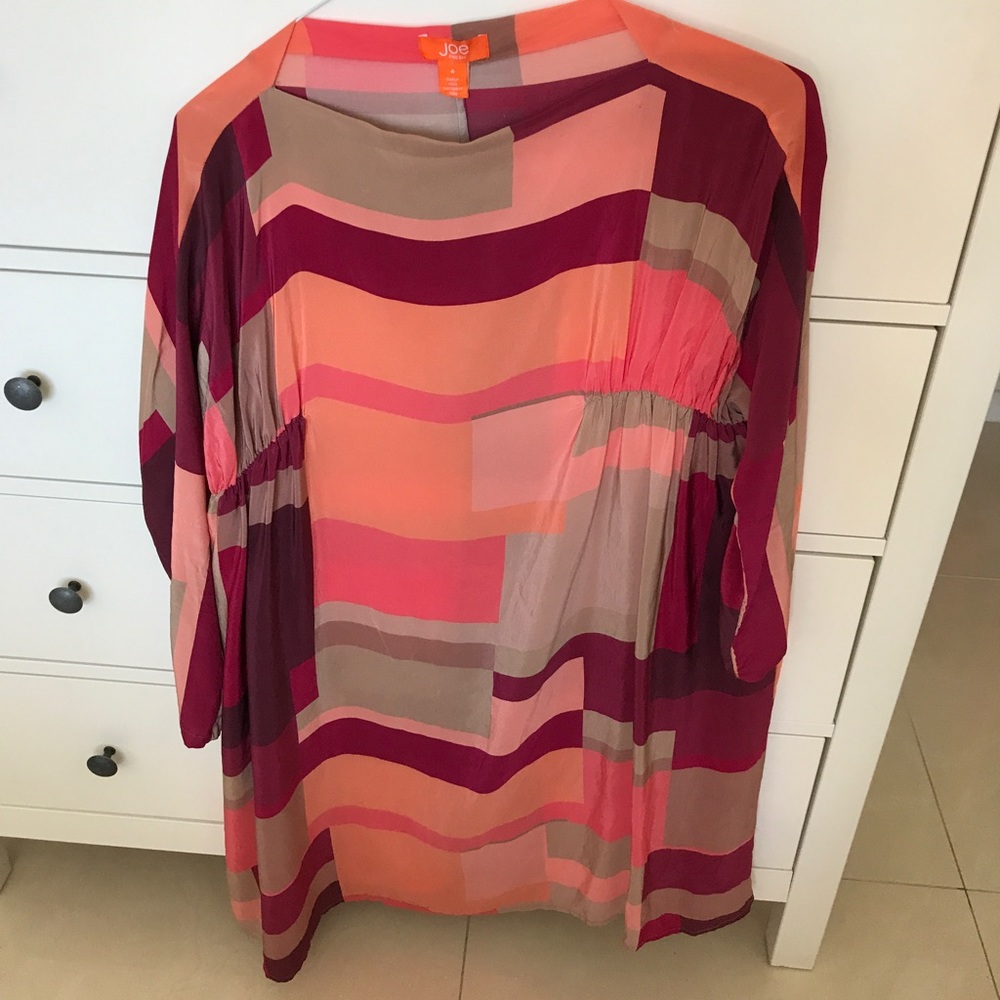 joe fresh silk dress