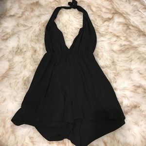 Brandy Melville One Piece black backless Romper