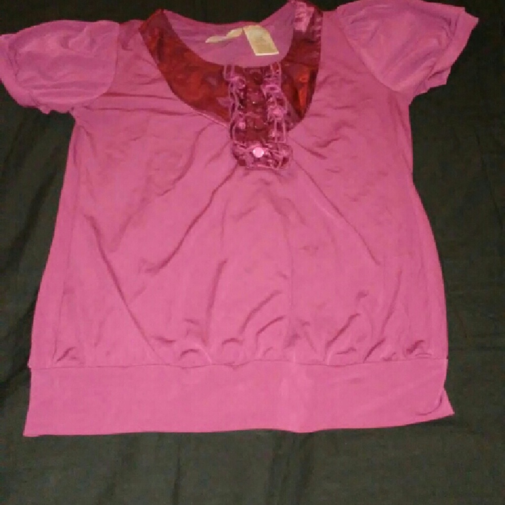 New L8teR Pink Top