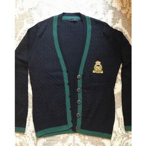 Black knitted sweater US Polo