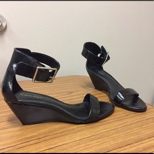 Calvin Klein wedge sandals