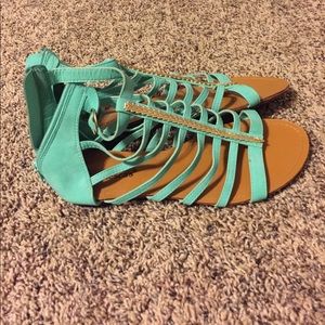 NEVER WORN real, gladiator sandals