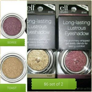 E.L.F lustrous eyeshadow SOIREE & TOAST