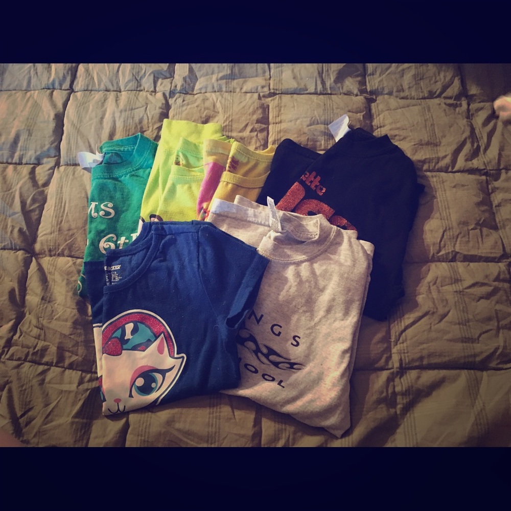 Girls PJ shirt bundle