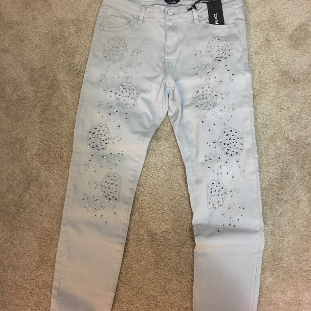 Embellished jeans