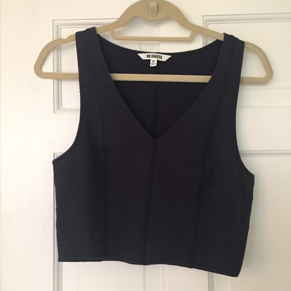 BB Dakota blue Cropped Tank