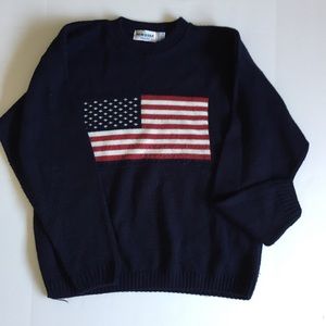 NEW ERA AMERICAN FLAG PULLOVER SWEATER
