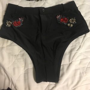 High waist bikini bottom