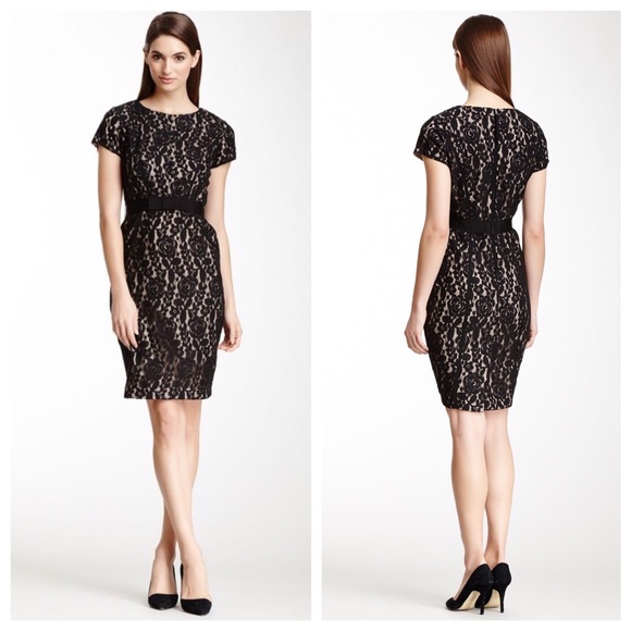 Taylor Dresses & Skirts - NWT Taylor for Nordstrom Black Lace Dress