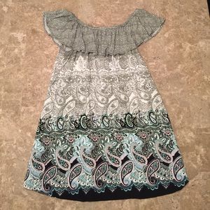 Express Paisley Summer Dress