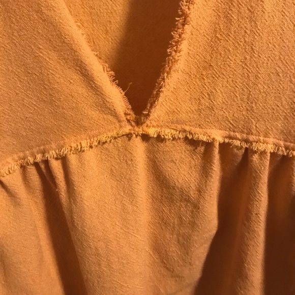 NWT ZARA TOP MEDIUM YELLOW - Picture 4 of 7