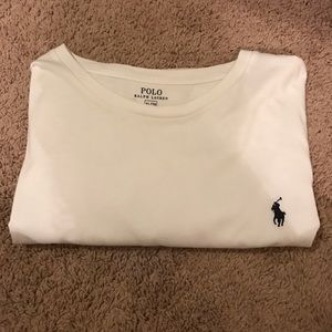 Men's polo crew neck tshirt