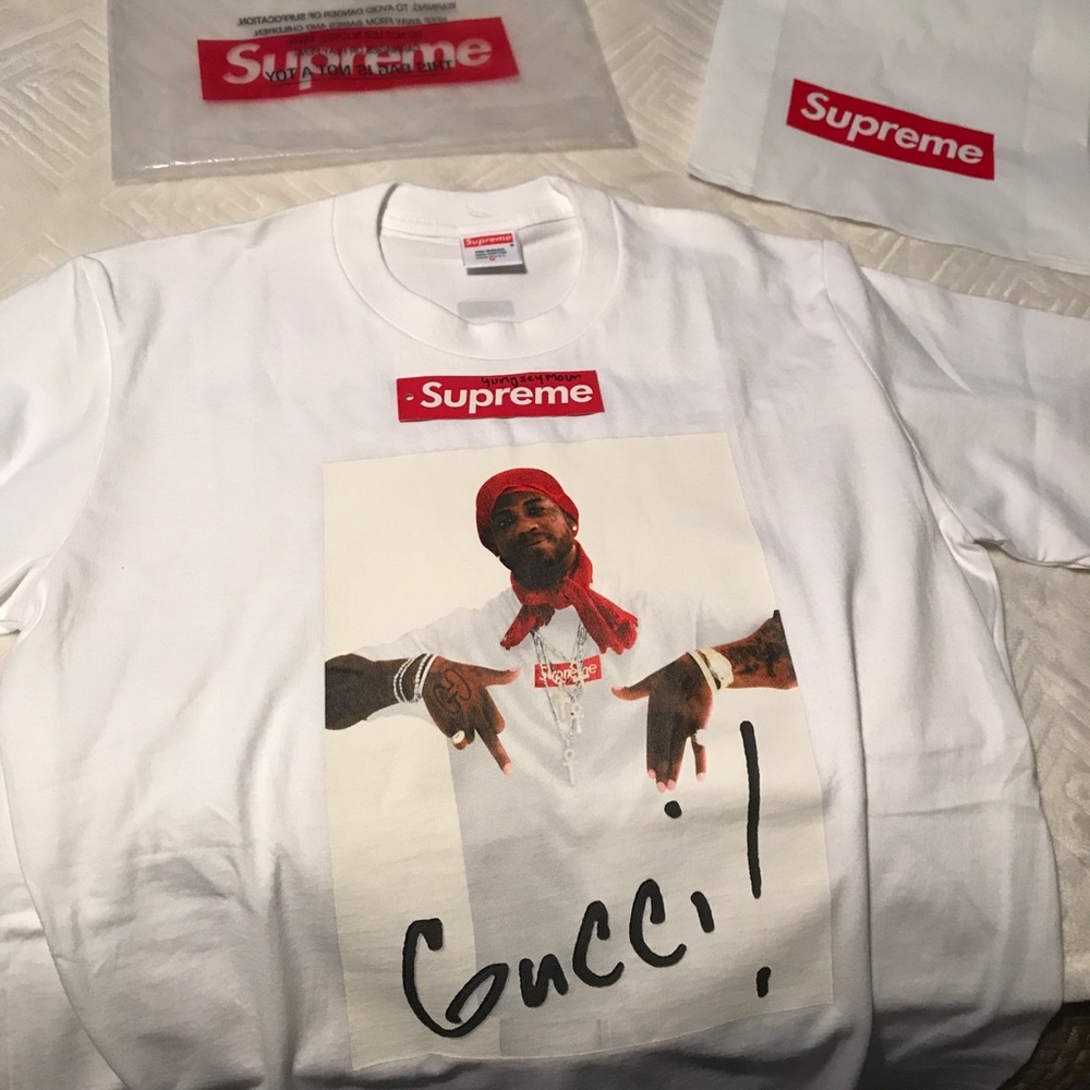Supreme Gucci mane tee.