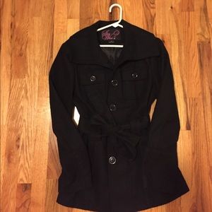 Business Black trench coat