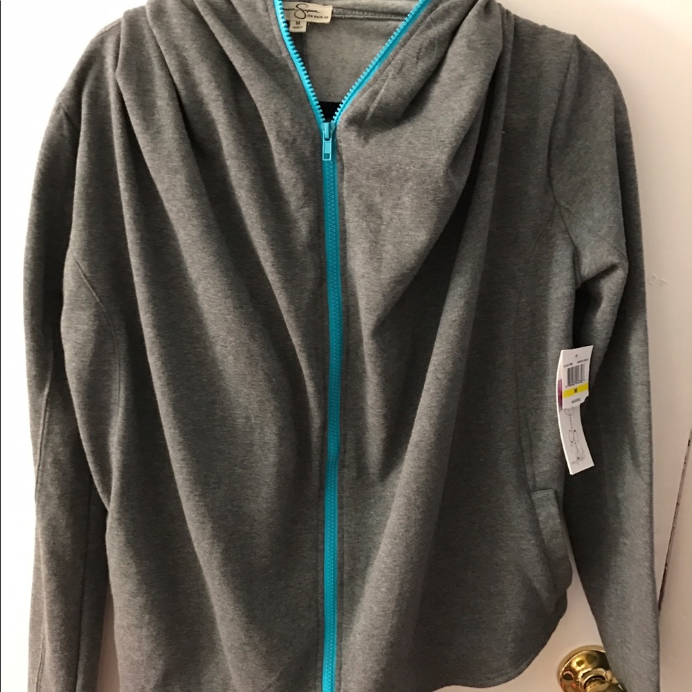 Jessica Simpson Medium Fleece Zip Up Hoodie