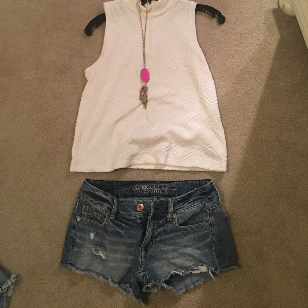 EUC American Eagle jean shorts