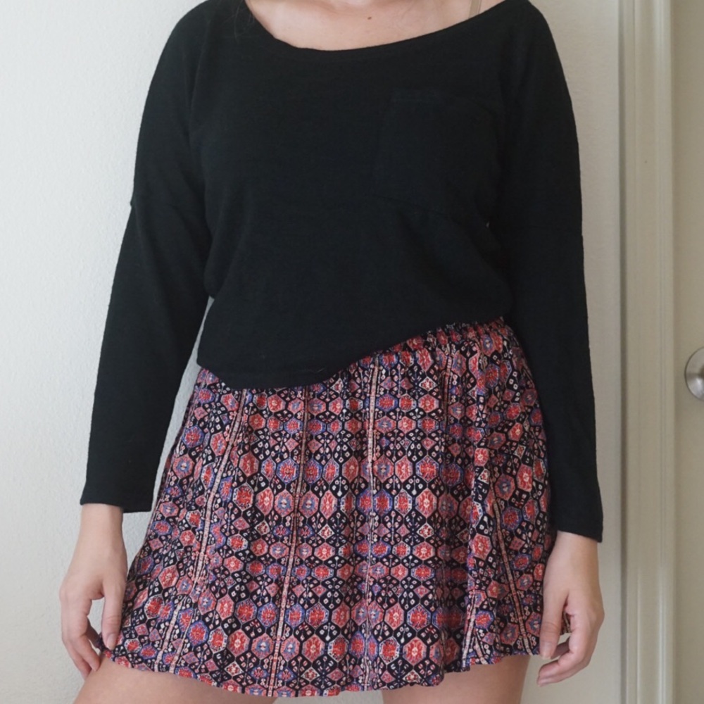 Patterned skirt