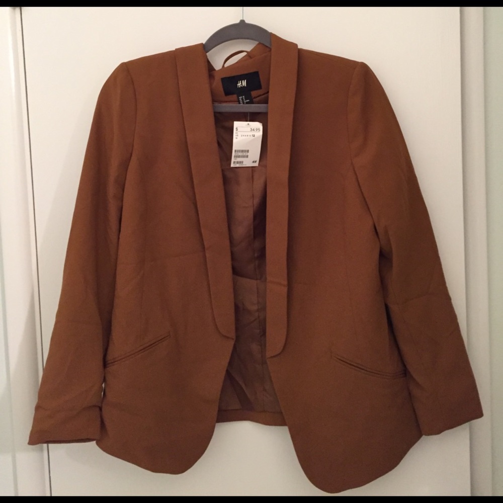H&M BROWN BLAZER