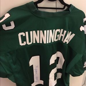 Authentic Autographed Randall Cunningham Jersey
